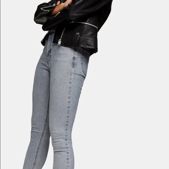 TopShop | Jamie High-Waisted Skinny Jeans | Petite - Picture 5 of 8